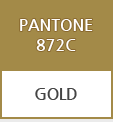 PANTONE 872C / GOLD