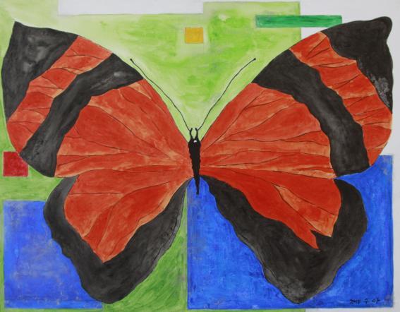 연수청학도서관 YCL 갤러리, 장선아 작가  ‘꽃별에서 나비로 展'의 1번째 이미지