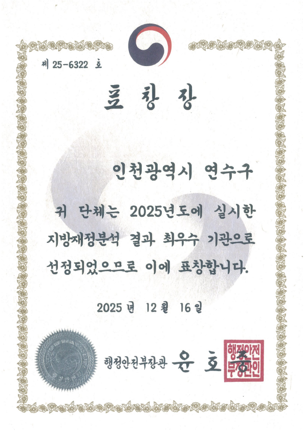 2025년 지방자치단체 재정분석 평가