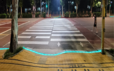스마트 횡단보도 설치 관련사진 2