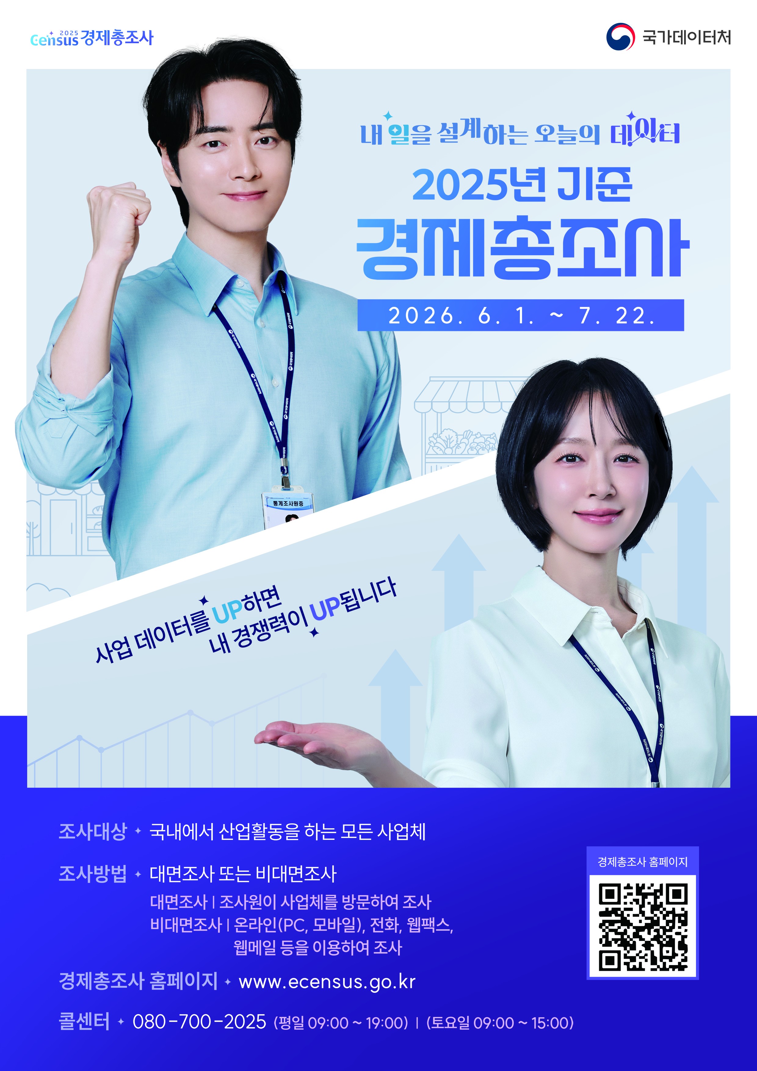 2025년 기준 경제총조사 실시 안내의 1번째 이미지