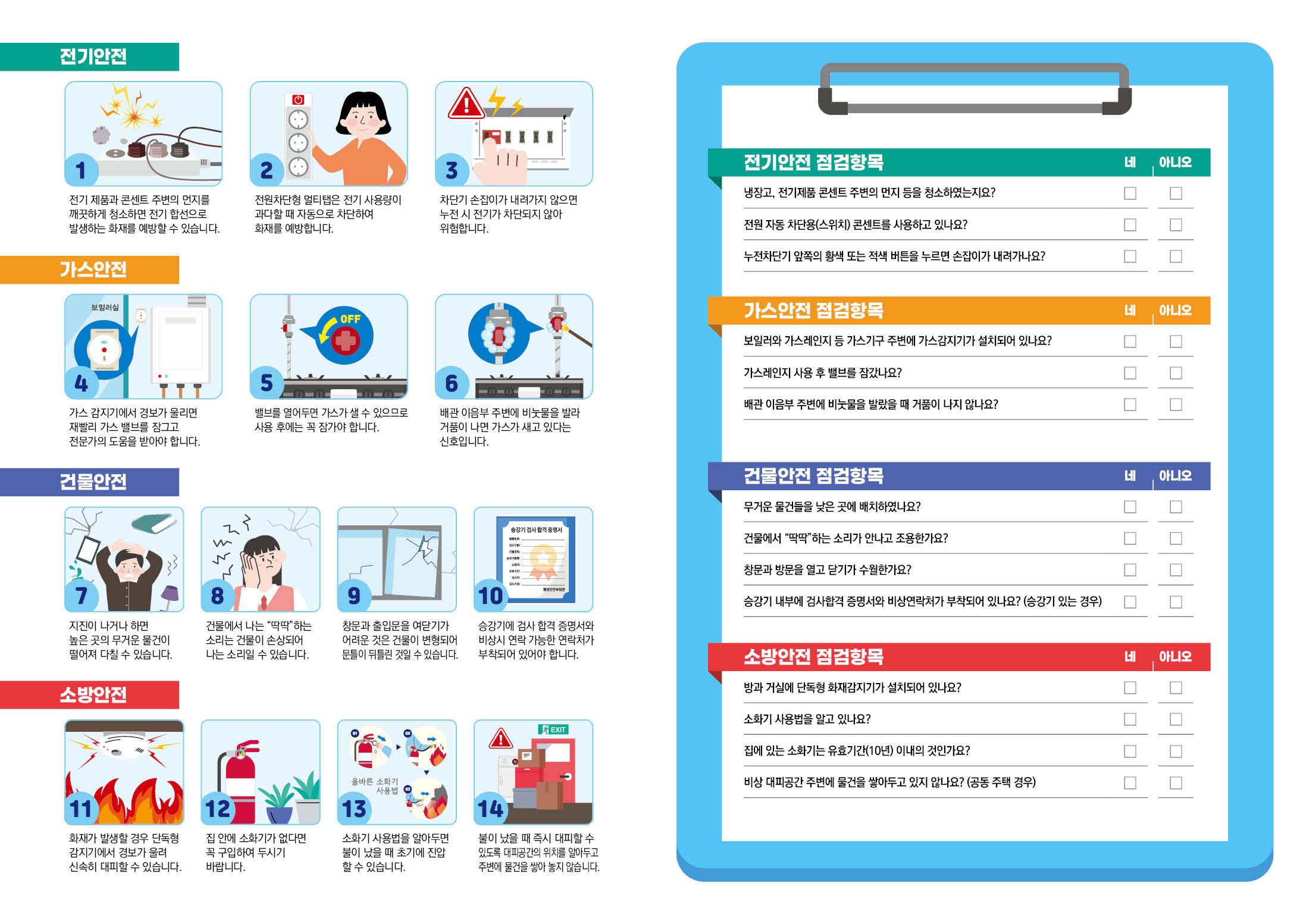「2025년 집중안전점검」 자율점검표 홍보의 2번째 이미지