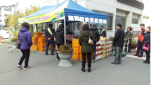 옥련1동-산척면 주민자치위원회, 건강한 가을 농산물 직거래장터 성료의 번째 이미지