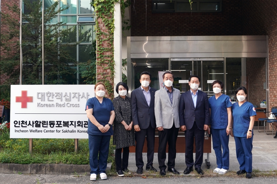 추석 명절맞이 주요 민생현장 방문_사할린동포복지회관 상세보기 | 현장스케치 | 열린구청장실