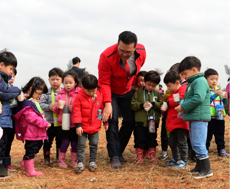 보리밟기 체험 행사의 2번째 이미지
