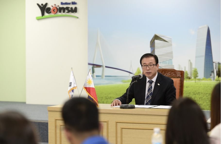 필리핀바기오시교류대표단 연수구 방문의 2번째 이미지