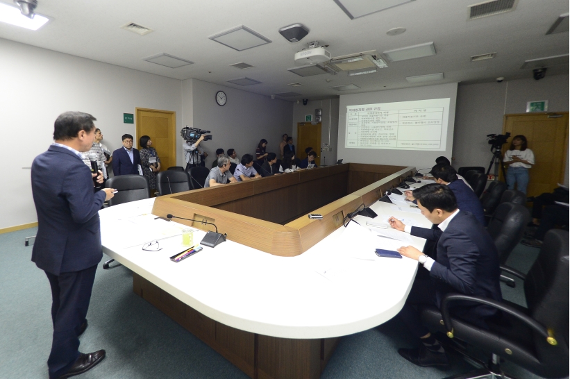 송도 악취 관련 기자회견의 2번째 이미지