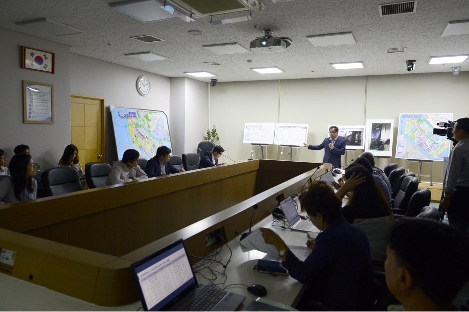 송도 악취 관련 기자회견의 4번째 이미지