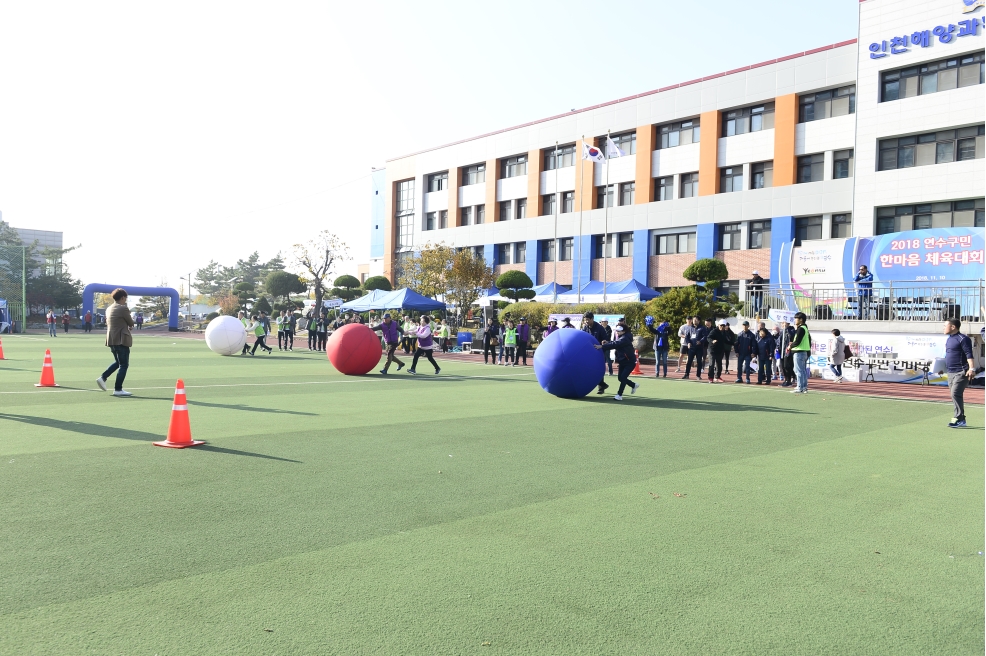 연수구민 한마음 동 체육대회의 1번째 이미지