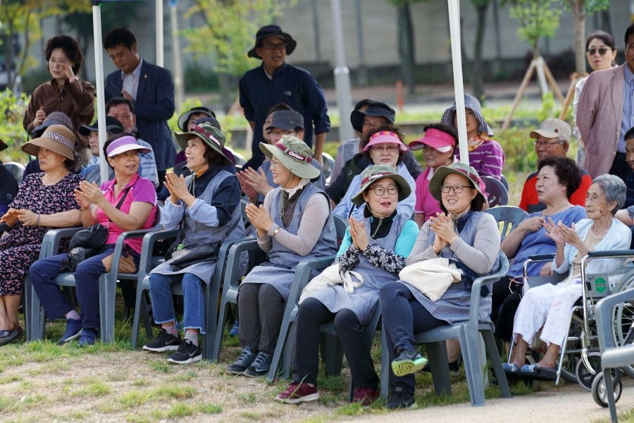 송도 석산 힐링공간 개장식의 6번째 이미지