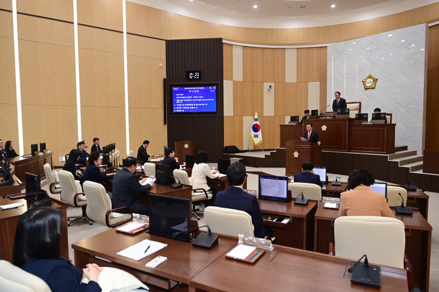 제254회 임시회 제1차 본회의의 1번째 이미지