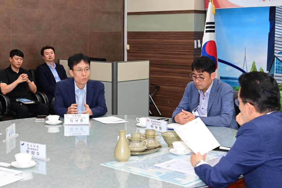1인가구 안부살핌서비스 업무 협약식의 3번째 이미지