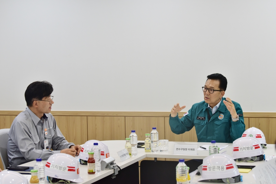 E1 인천가스기지 현장방문의 2번째 이미지