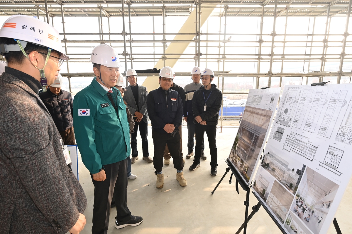 공사 현장 점검(청소년수련관, 8공구복합문화시설)의 4번째 이미지