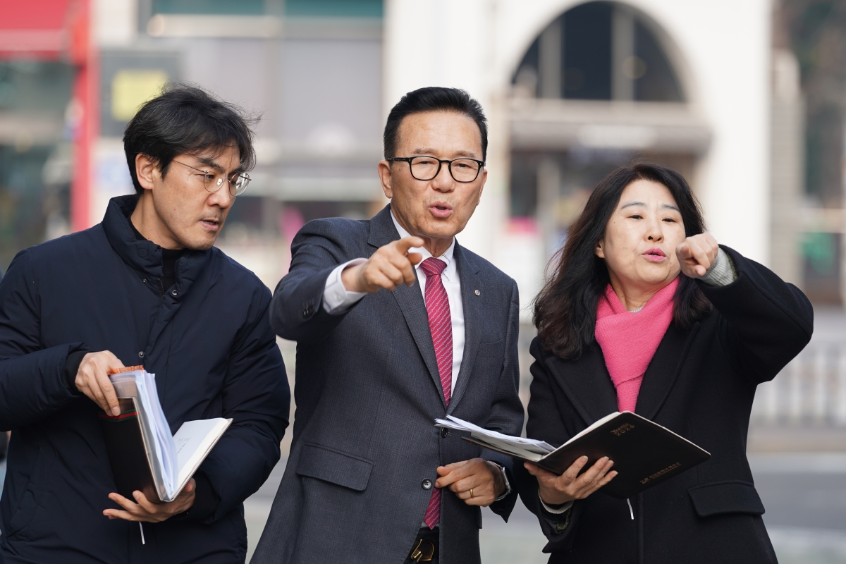 송도1동 '킥보드 없는 거리' 지정 현장 방문의 3번째 이미지