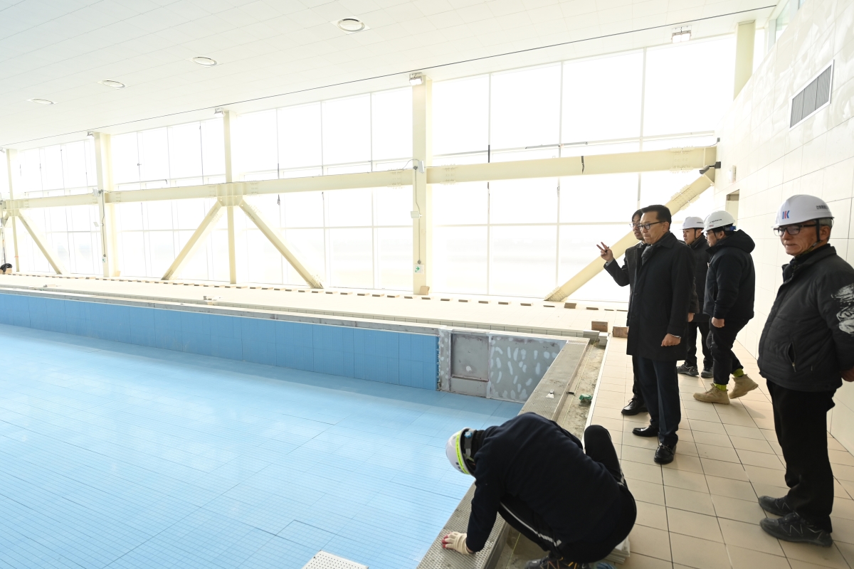 송도5동 연수구청소년센터 건립 현장의 3번째 이미지