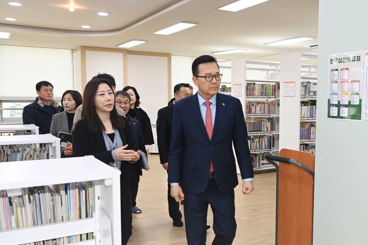 옥련2동 작은도서관 재개관식 현장의 3번째 이미지