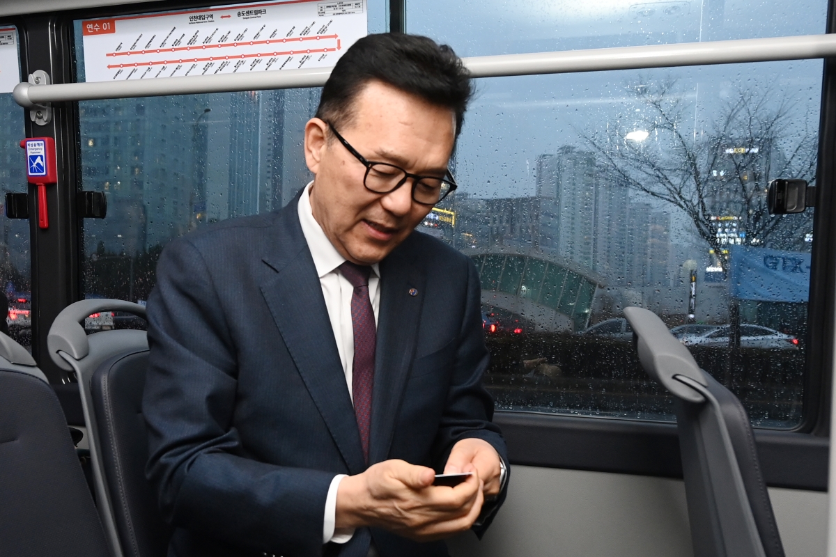 연수구 공영버스 탑승 현장 점검(연수01노선)의 5번째 이미지