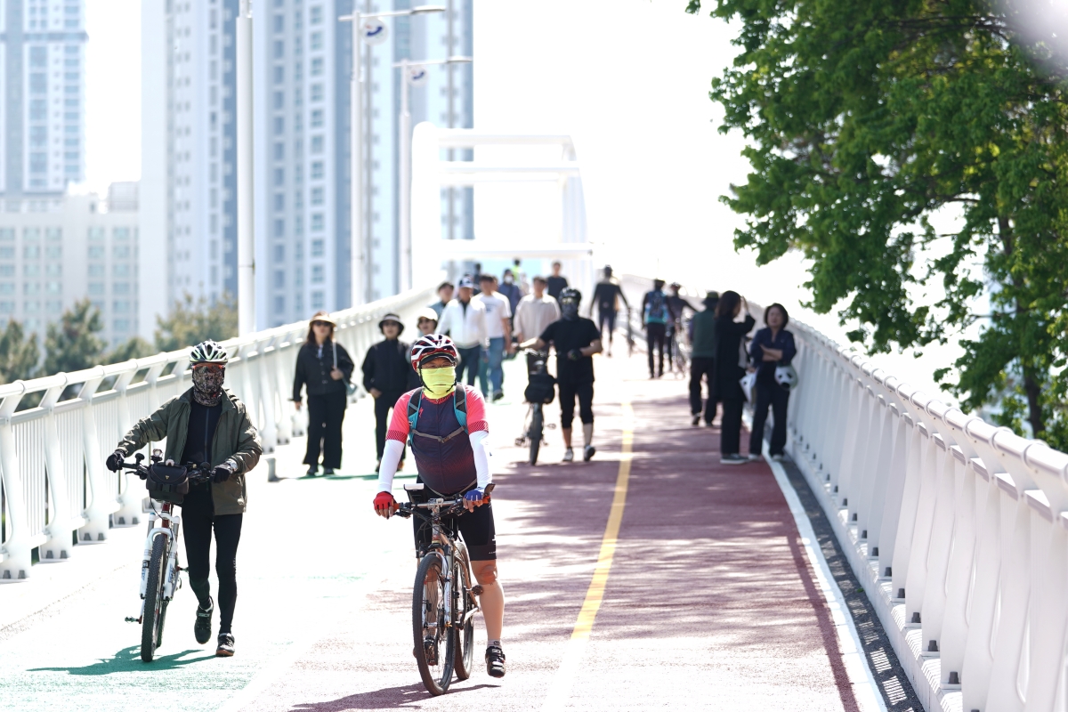 꿈이음길 조성사업 준공식 현장의 3번째 이미지
