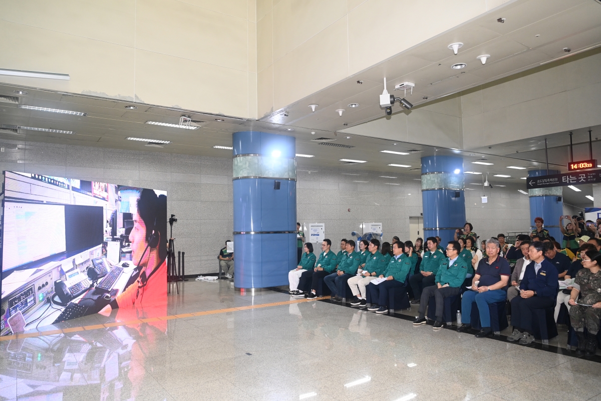 을지연습 실제훈련_국제업무지구역의 3번째 이미지