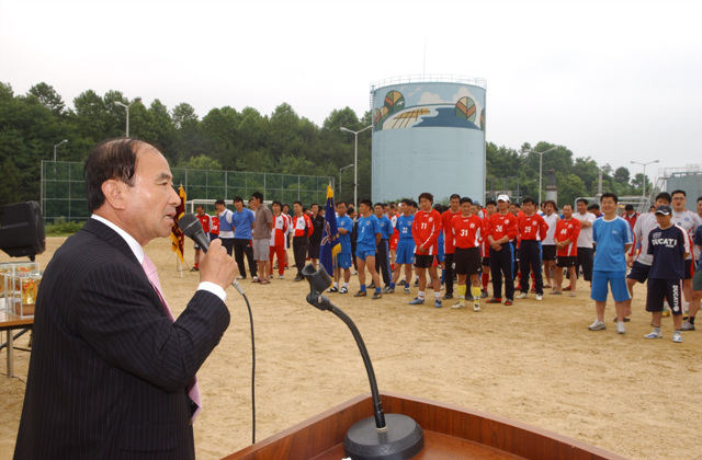 연수구 생활체육협의회장배 축구대회 참석자 격려의 1번째 이미지