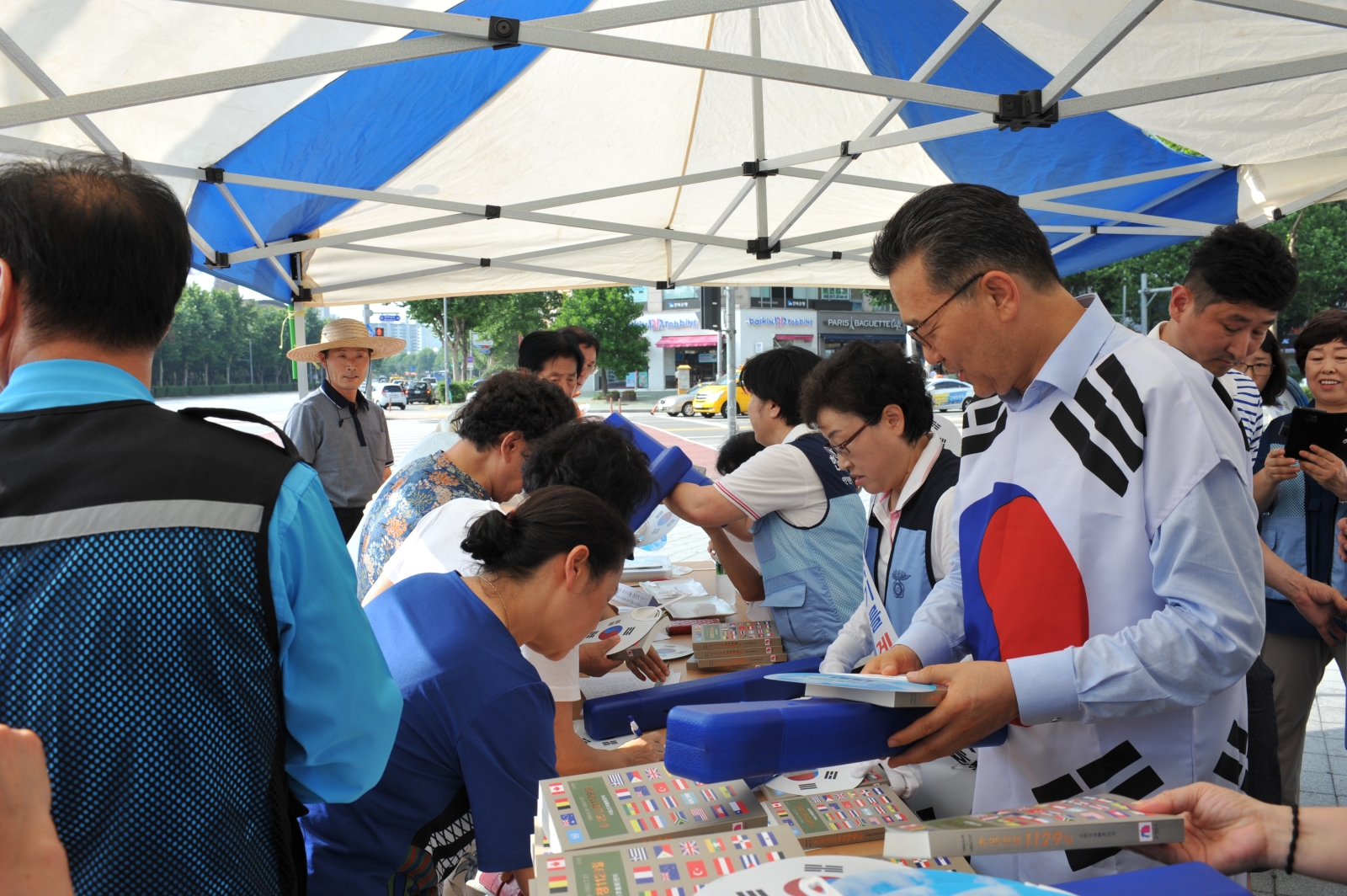 광복71주년 나라사랑 태극기 달기 결의대회의 1번째 이미지