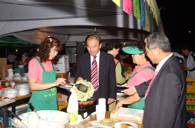 능허대 축제 먹거리 부스방문의 1번째 이미지