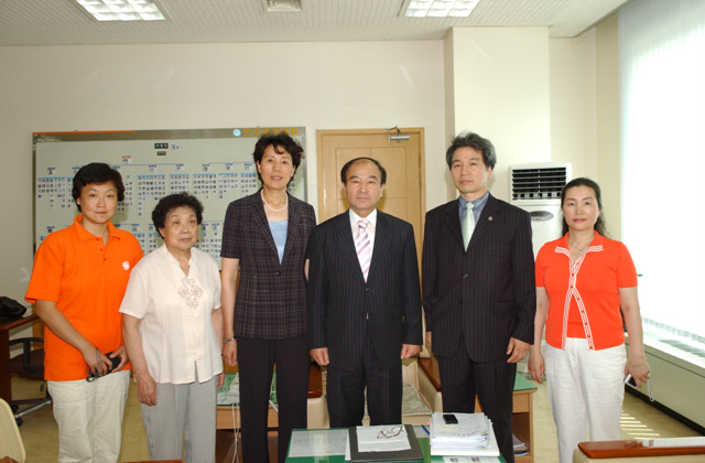 북경대 호이민부원장 방문의 1번째 이미지