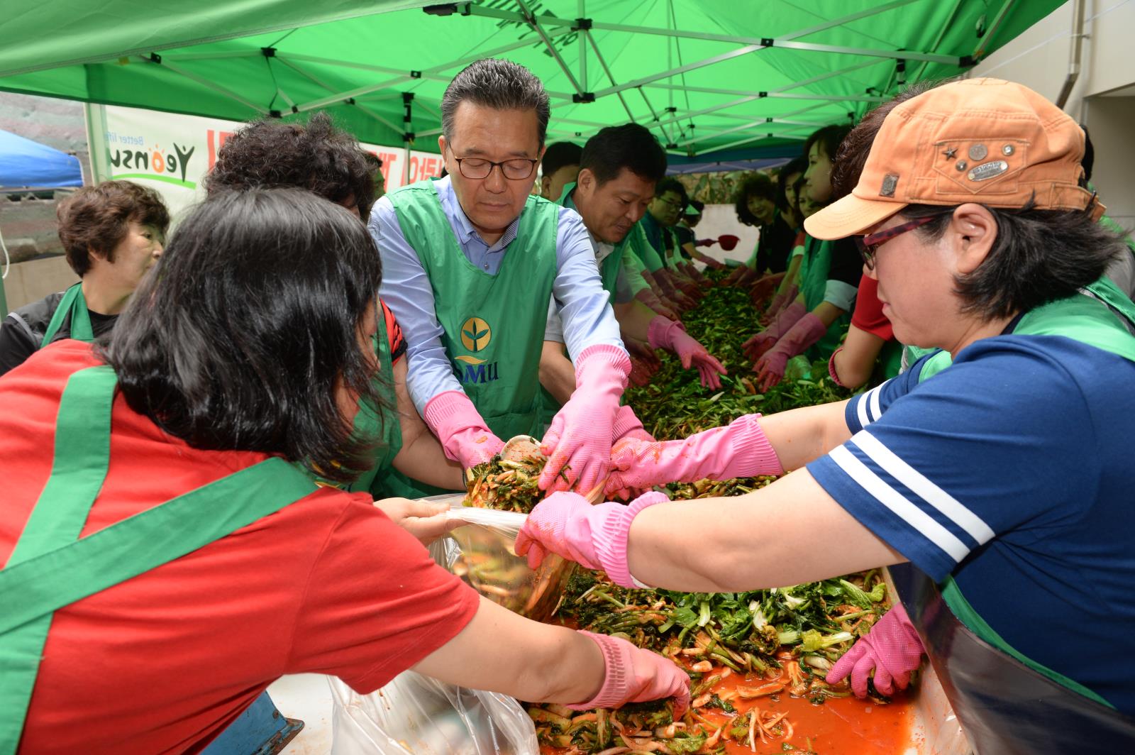 연수구 새마을회 계절김치 나누기행사 참석의 2번째 이미지