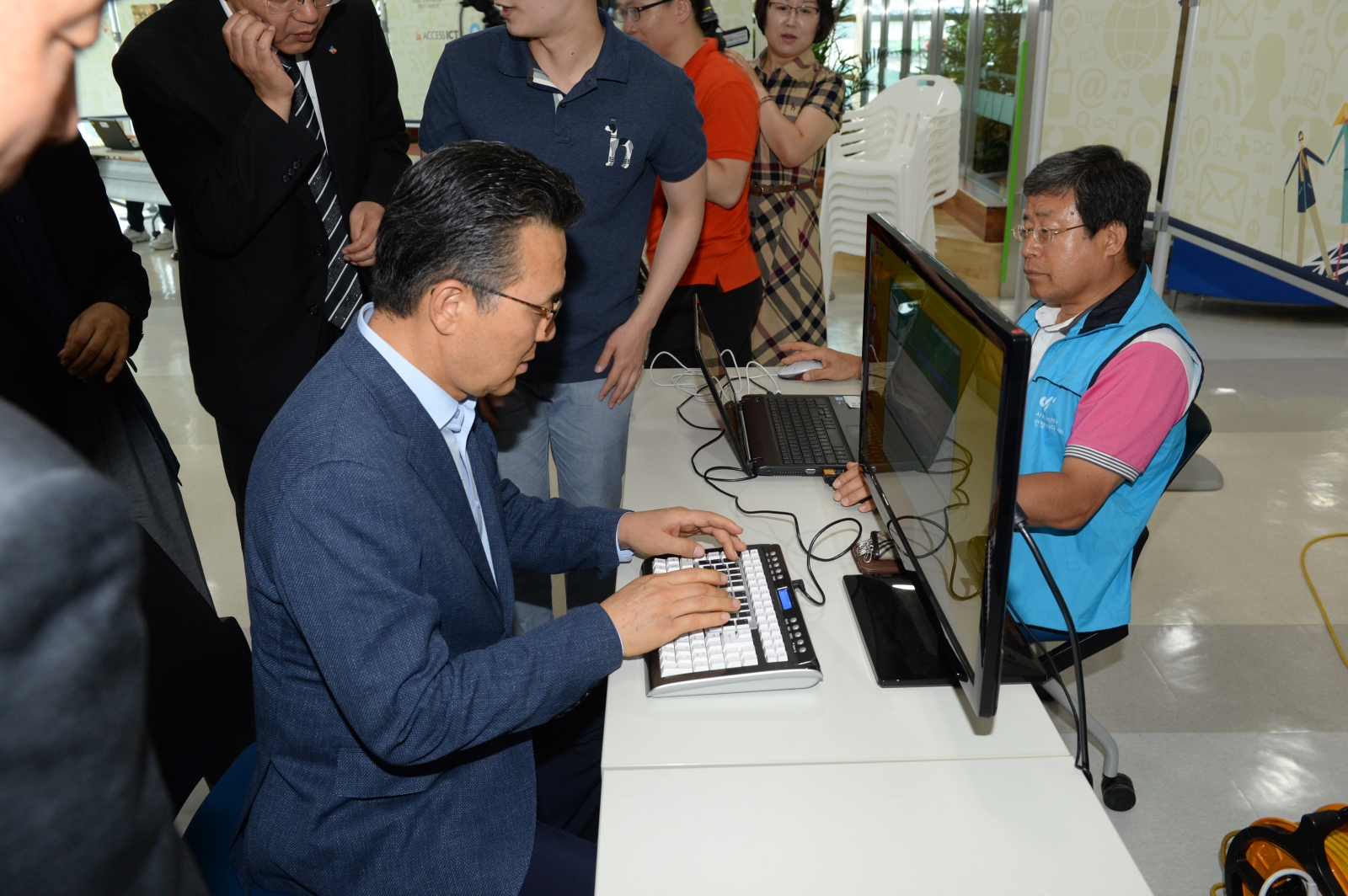 장애인 미디어 축제 개막식 참석의 1번째 이미지