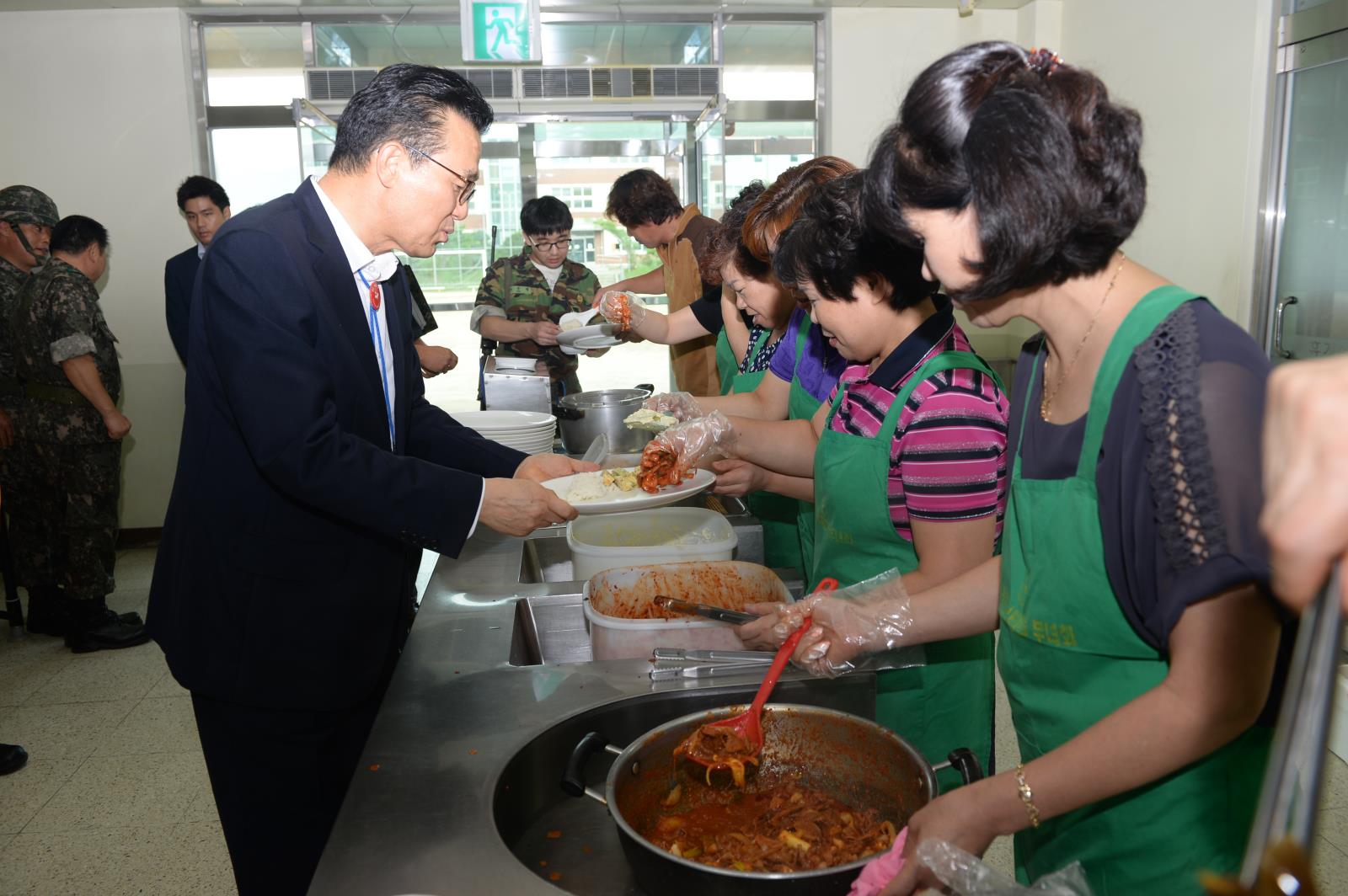 2014년 을지훈련예비군급식지원훈련참관의 1번째 이미지