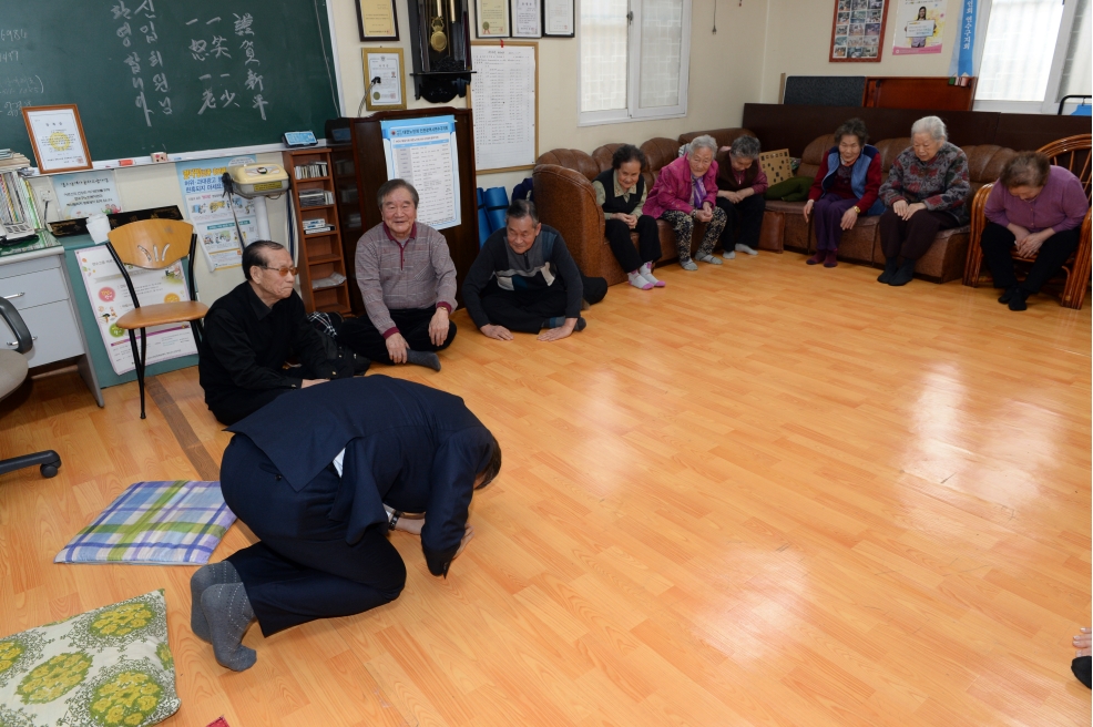 경로당 현장방문의 1번째 이미지