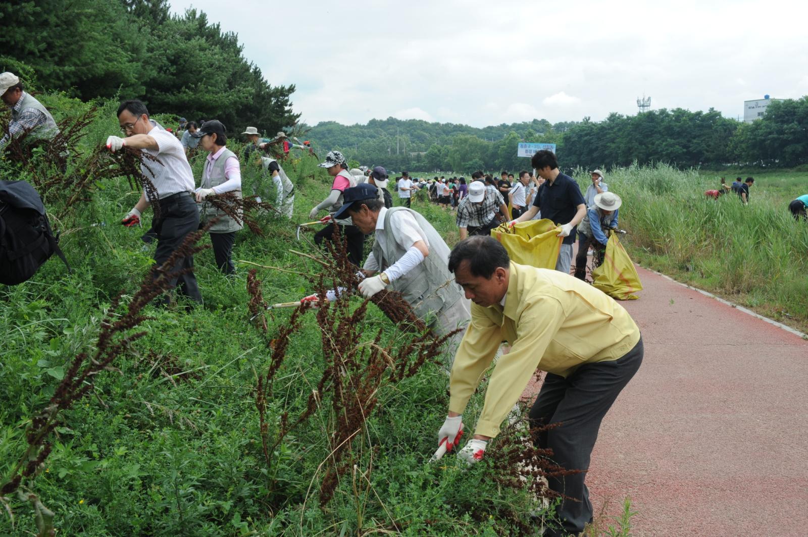 승기천 환경정화행사 참석의 1번째 이미지