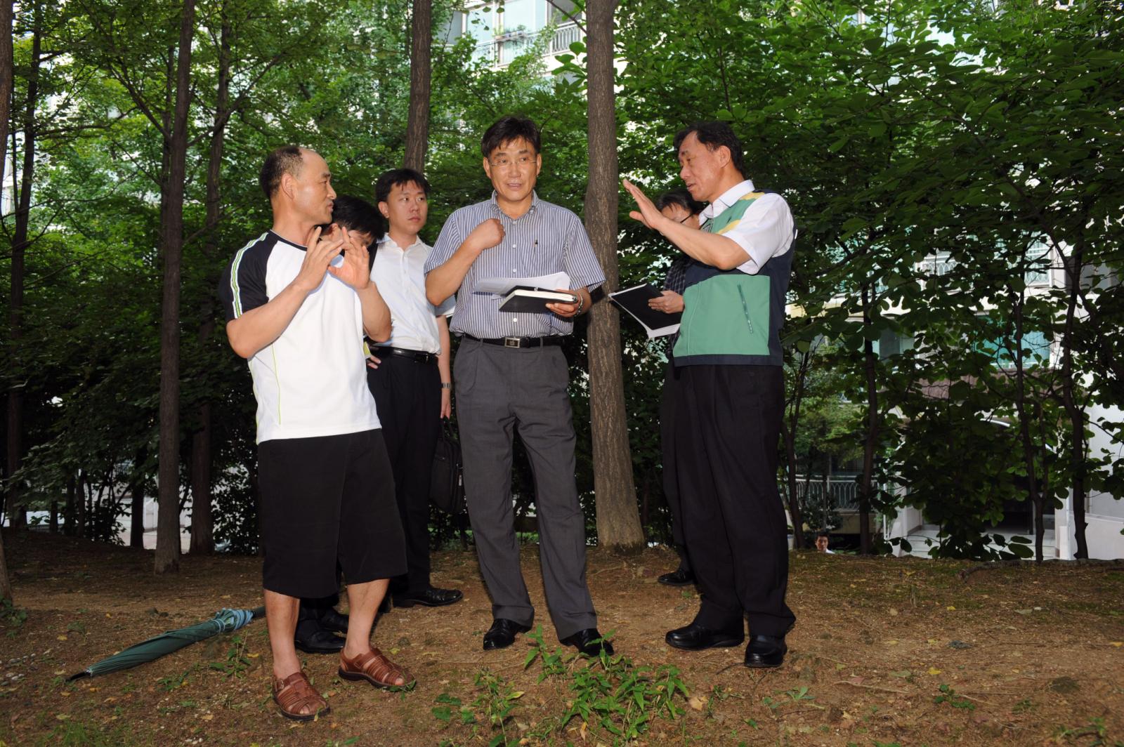 한양아파트차량소음관련 민원현장방문의 2번째 이미지