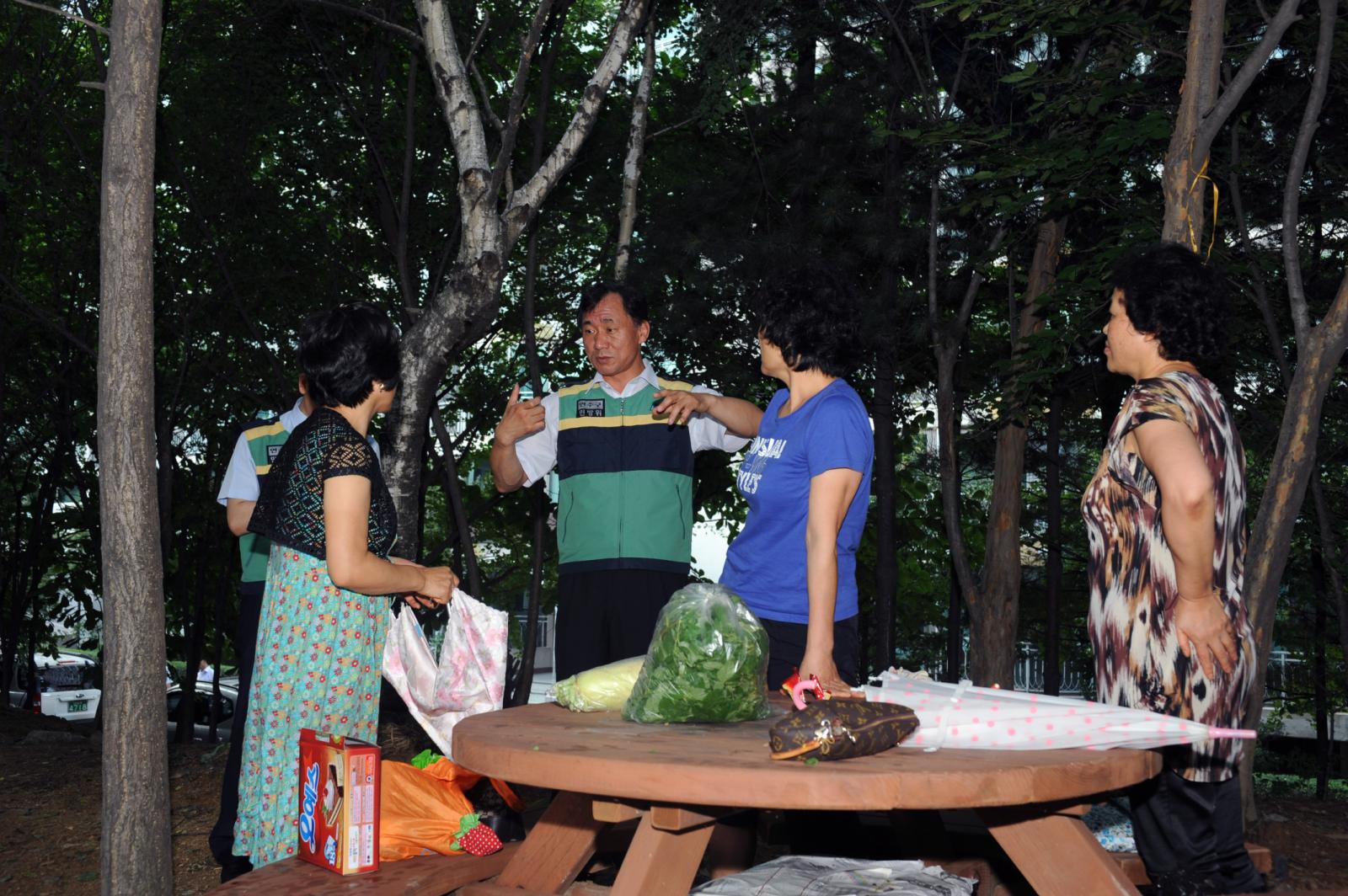 한양아파트차량소음관련 민원현장방문의 1번째 이미지