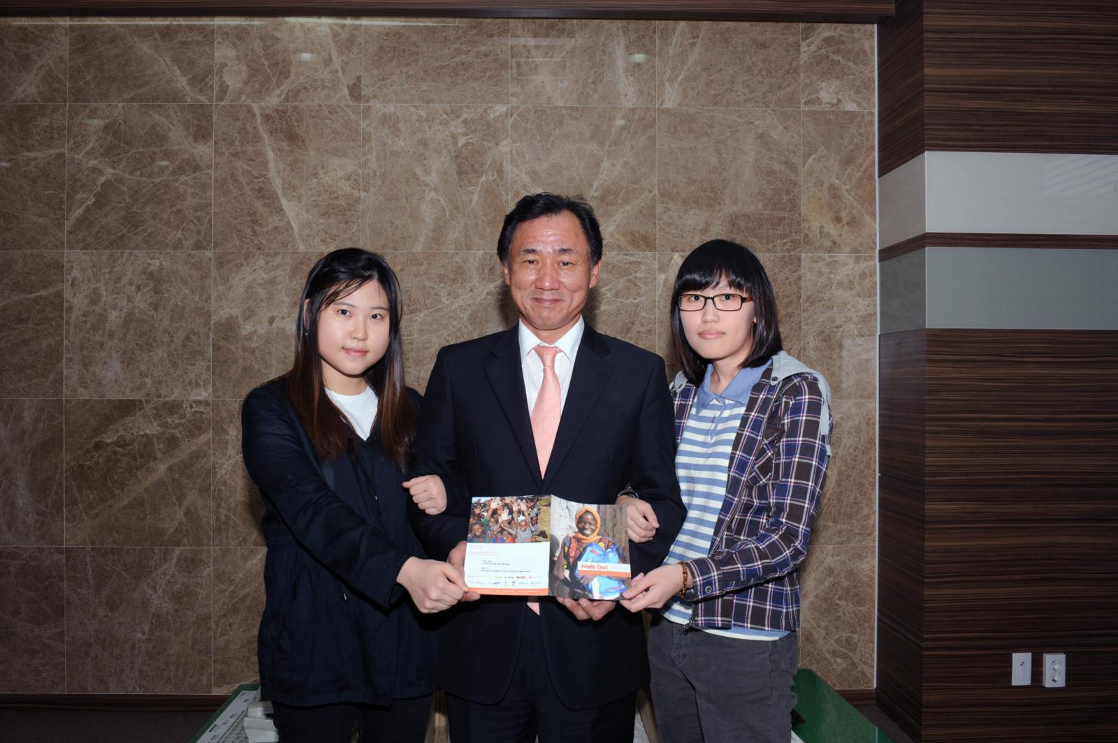 구청장에바란다 가천의대학생과의 민원면담의 1번째 이미지