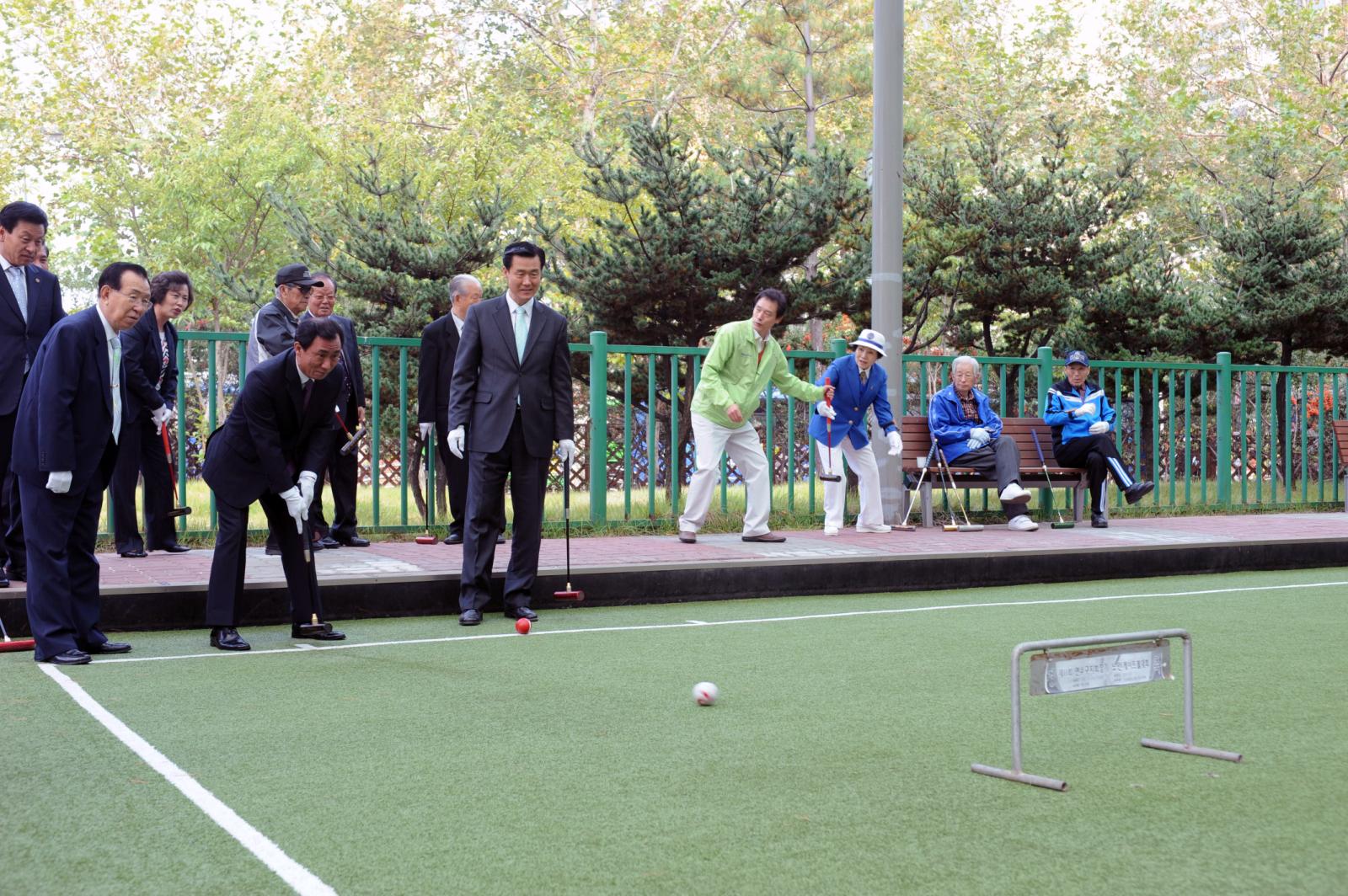 제12회연수구지회장배게이트볼대회참석의 1번째 이미지