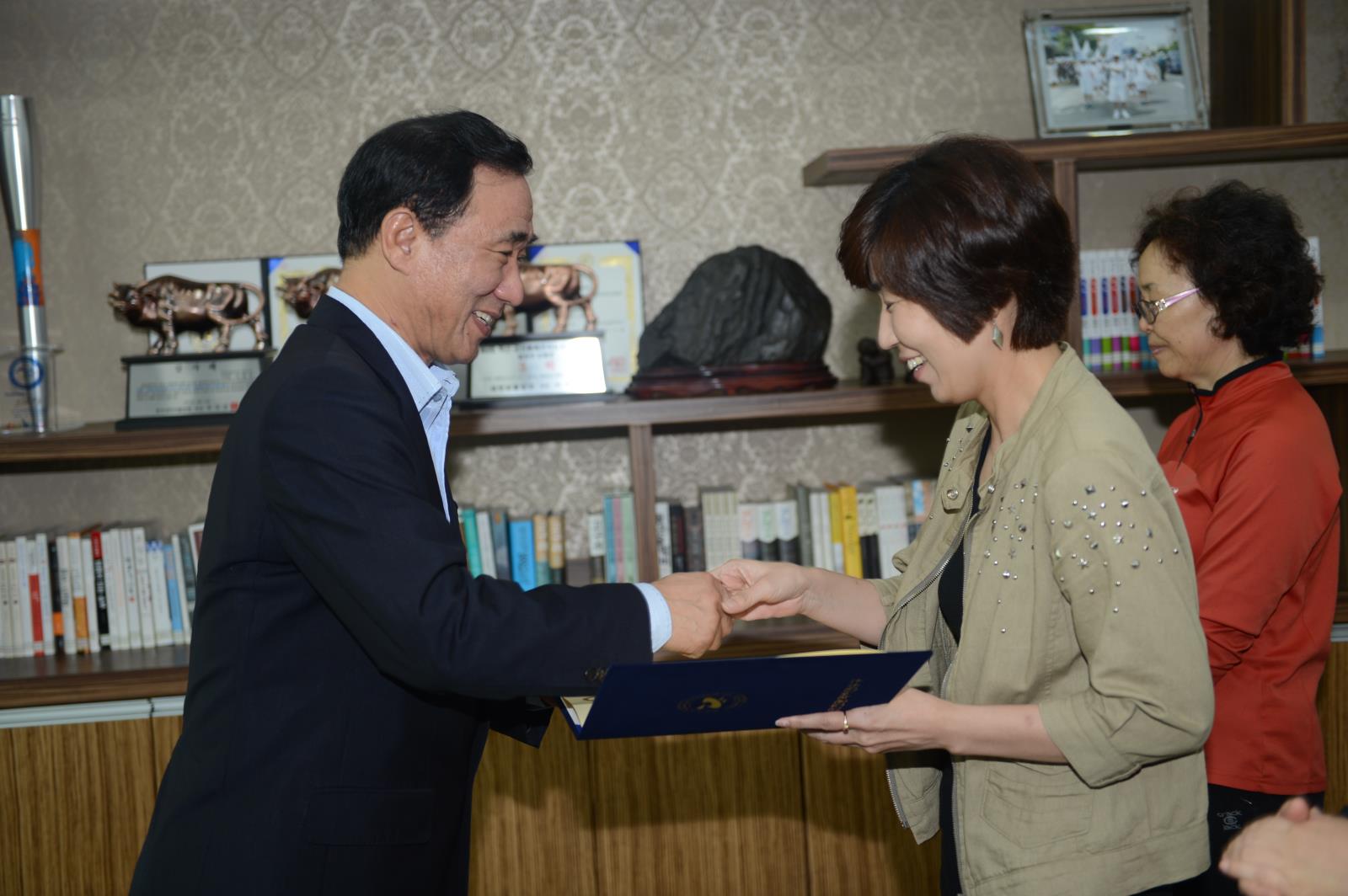 자전거교실 수료증전달식의 1번째 이미지