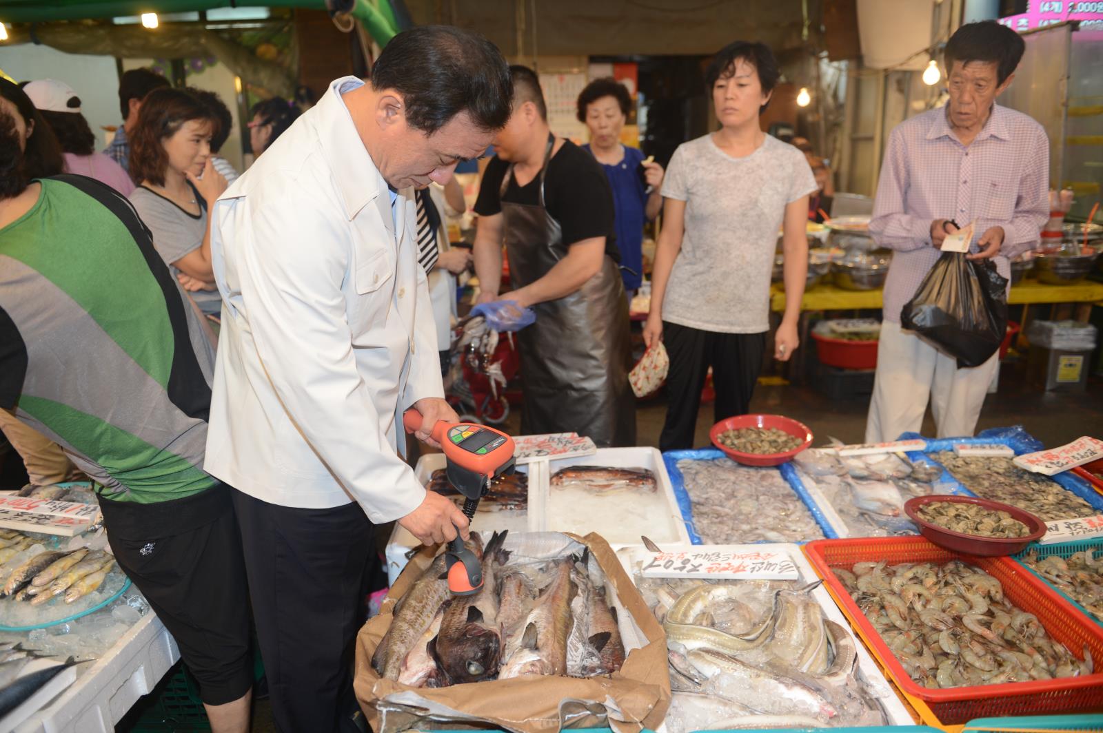 수입수산물 방사능 오염검사(옥련재래시장)의 2번째 이미지