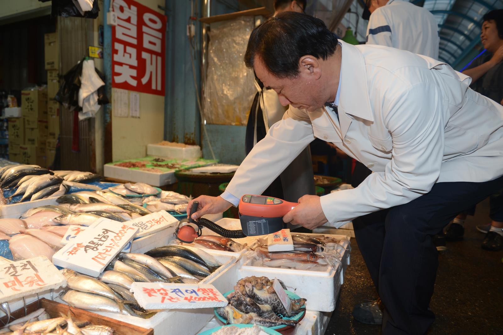 수입수산물 방사능 오염검사(옥련재래시장)의 1번째 이미지