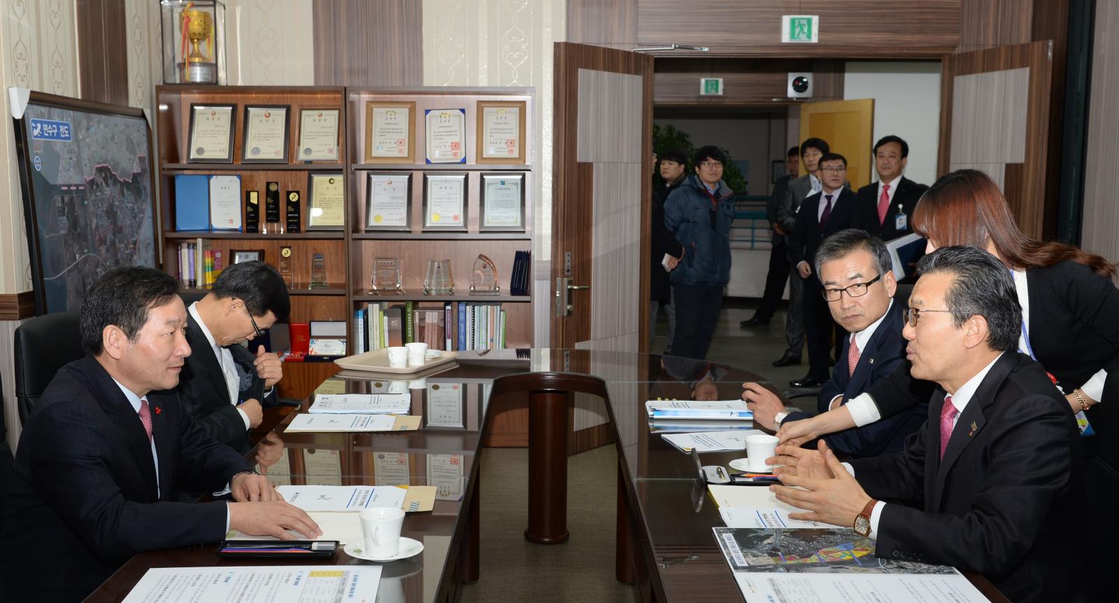 연수구 유정복 시장님 연두방문의 2번째 이미지