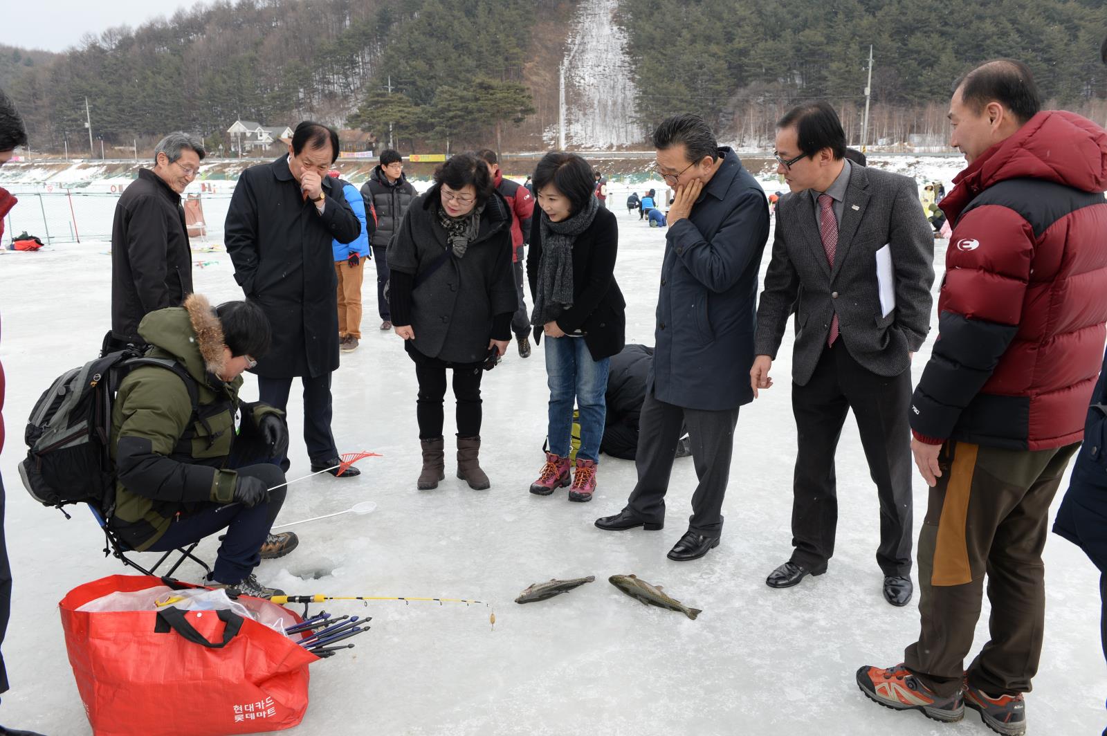 자매도시 평창군 방문 (송어축제)의 2번째 이미지