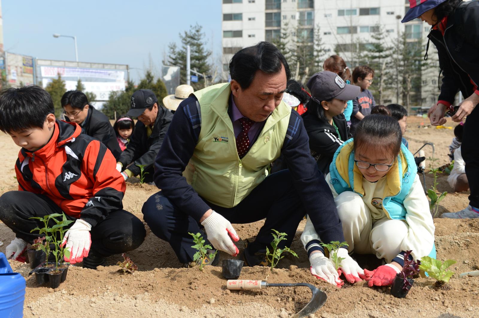 생태텃밭 개장식(사랑나눔텃밭)의 2번째 이미지