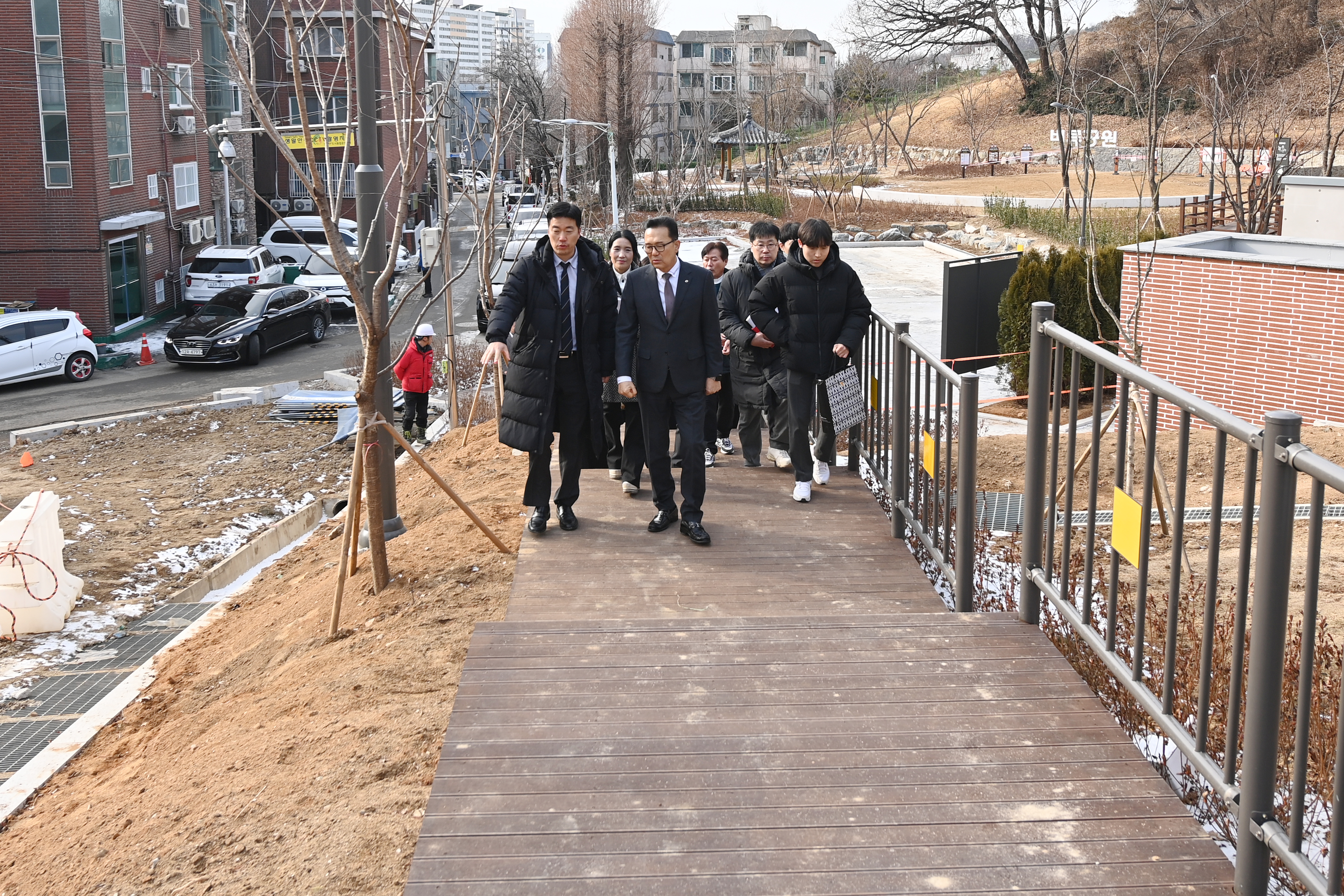 연수1동 비류공원 공사현장 방문의 4번째 이미지