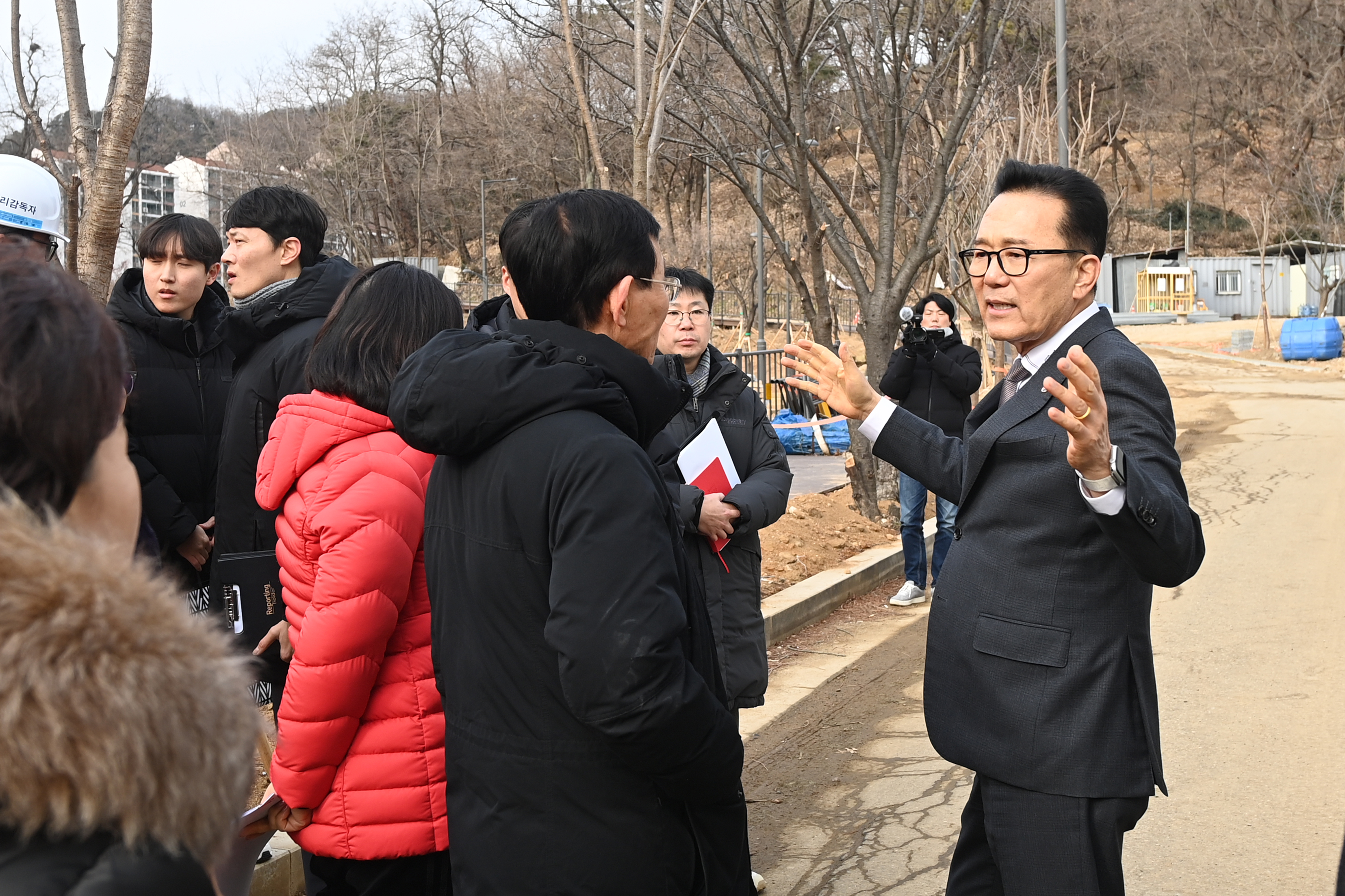 연수1동 비류공원 공사현장 방문의 1번째 이미지
