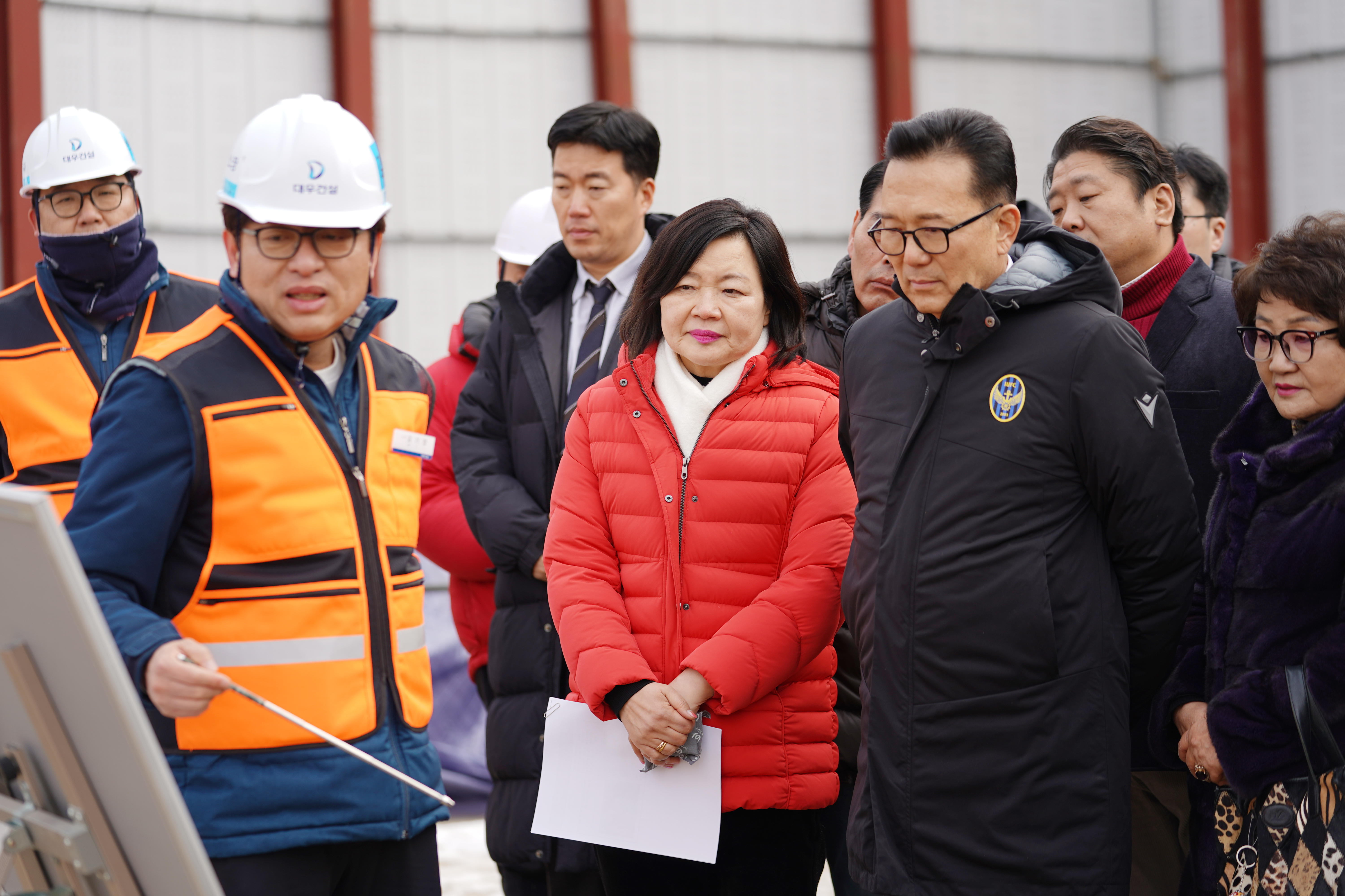 연수1동 비류공원 공사현장 방문의 2번째 이미지