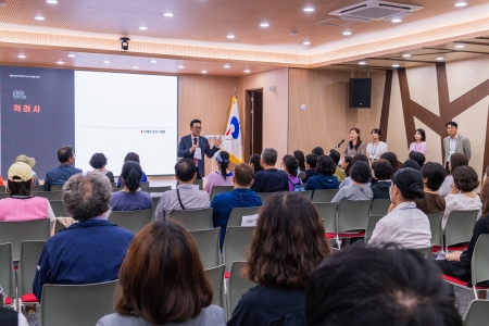 피어가든 송도프로그램 종강식 및 시상식(제2청사 대회의실) 사진