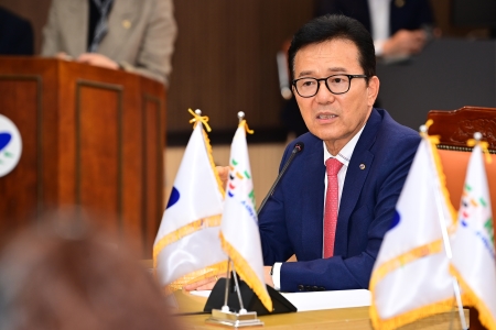 연수구-대만 지룽시 우호도시 협정 체결식 사진