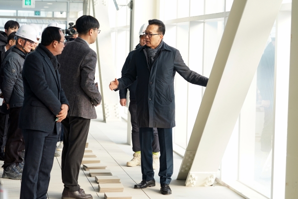 송도5동 연수구청소년센터 건립 현장 사진