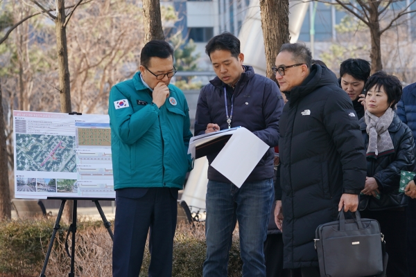 송도2동 송도학원가 현장 방문 사진